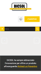 Mobile Screenshot of dicsol.it